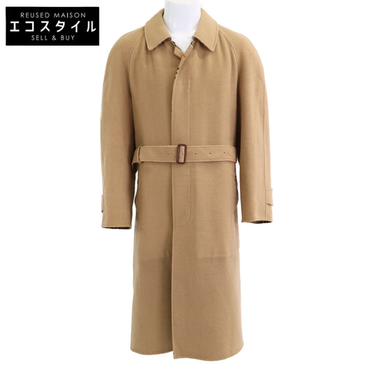 Burberry's バーバリーズ WW077-691-50 紺ﾀｸﾞ ﾍﾞｰｼﾞｭ ｳｰﾙ ﾉﾊﾞﾁｪｯｸ ｽﾃﾝｶﾗｰｺｰﾄ コート 6