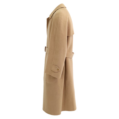 Burberry's バーバリーズ WW077-691-50 紺ﾀｸﾞ ﾍﾞｰｼﾞｭ ｳｰﾙ ﾉﾊﾞﾁｪｯｸ ｽﾃﾝｶﾗｰｺｰﾄ コート 6