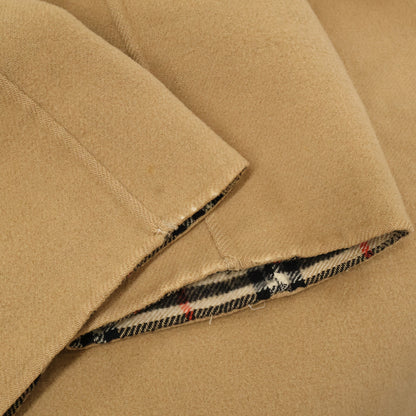 Burberry's バーバリーズ WW077-691-50 紺ﾀｸﾞ ﾍﾞｰｼﾞｭ ｳｰﾙ ﾉﾊﾞﾁｪｯｸ ｽﾃﾝｶﾗｰｺｰﾄ コート 6