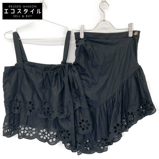 VivienneWestwoodRedLabel ヴィヴィアンウエストウッドレッドレーベル ﾌﾞﾗｯｸ ﾎﾞｰﾗﾚｰｽｷｬﾐｿｰﾙ/ｱｼﾝﾒﾄﾘｰｽｶｰﾄ ｾｯﾄｱｯﾌﾟ スーツ　セットアップ 2