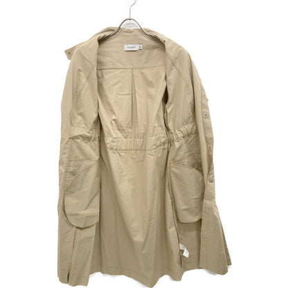 COACH コーチ 4222 ﾍﾞｰｼﾞｭ ﾛｰﾙｱｯﾌﾟﾍﾞﾙﾃｯﾄﾞｼｬﾂﾜﾝﾋﾟｰｽ ワンピース 2