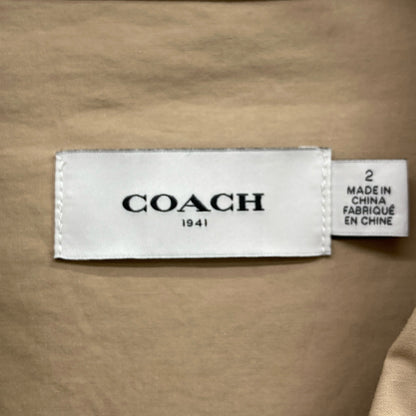 COACH コーチ 4222 ﾍﾞｰｼﾞｭ ﾛｰﾙｱｯﾌﾟﾍﾞﾙﾃｯﾄﾞｼｬﾂﾜﾝﾋﾟｰｽ ワンピース 2
