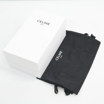 CELINE セリーヌ 【美品】ビリー チャンキーサンダル カーフスキン & テキスタイル シューズ 36