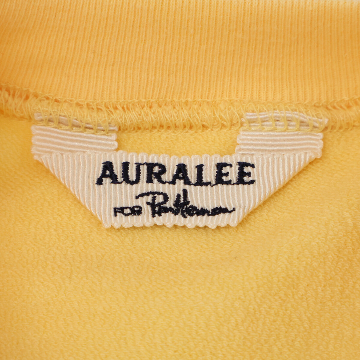 AURALEE オーラリー 【ﾛﾝﾊｰﾏﾝ別注】24SS ｲｴﾛｰ ELASTIC HIGH GAUGE SWEAT HALF SLEEVE ｽｳｪｯﾄ トップス 1