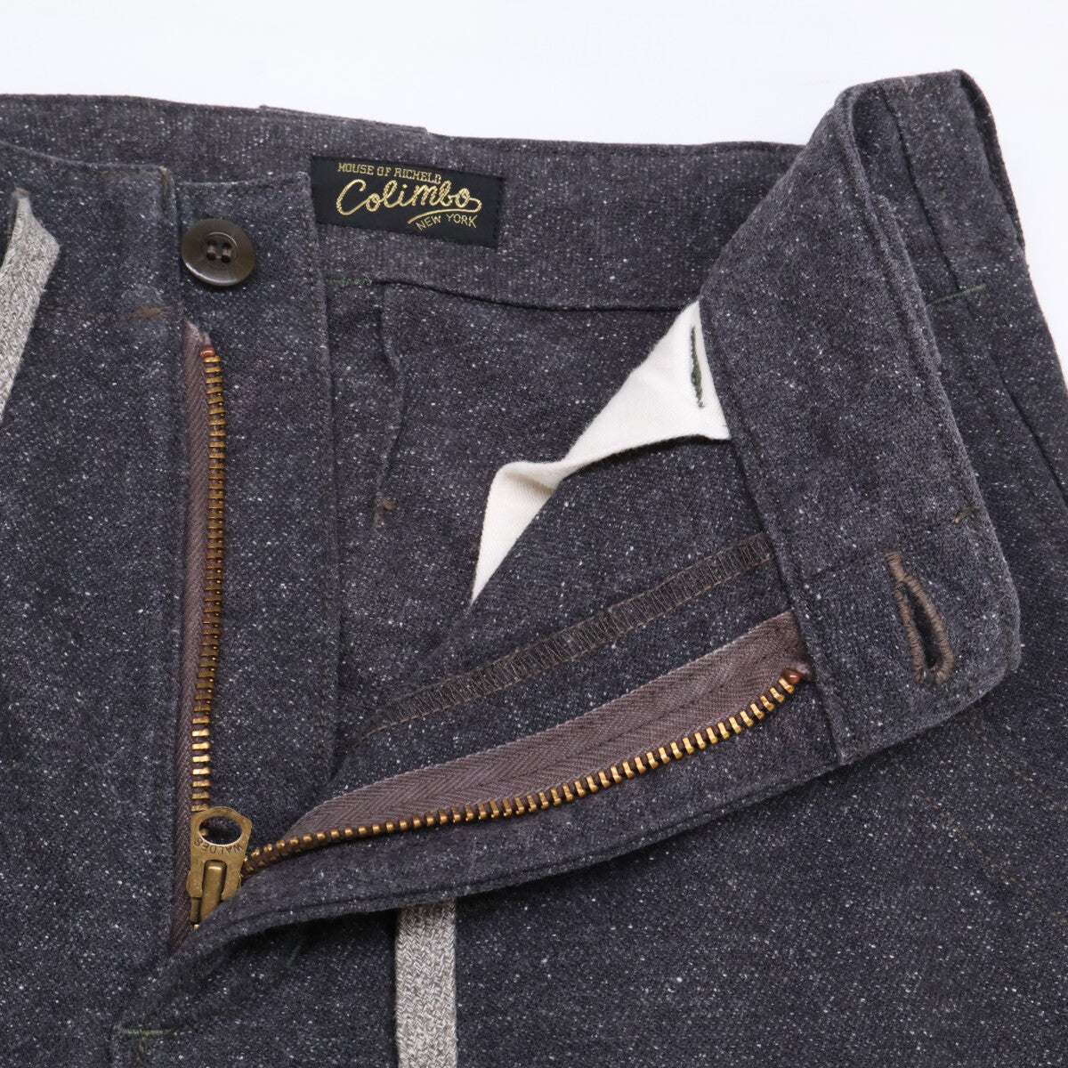 COLIMBO コリンボ ジップフライ ドローストリング イージーパンツ/ ボトムス M