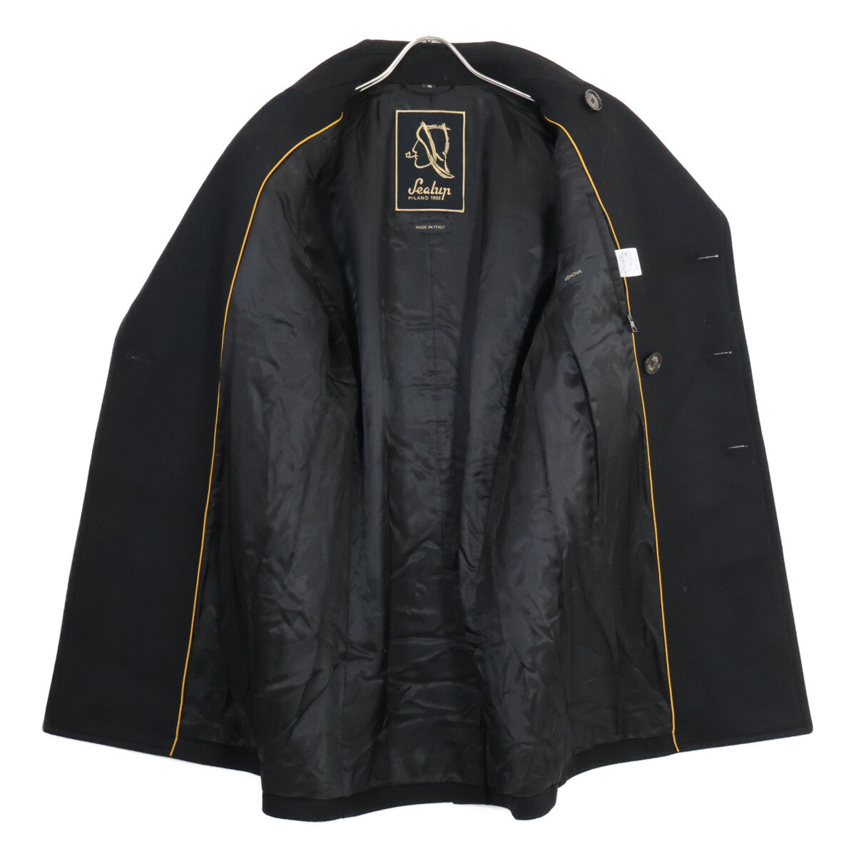 Sealup シーラップ 【美品/国内正規】GENOVA ジェノバ ウールメルトン ピー コート 46