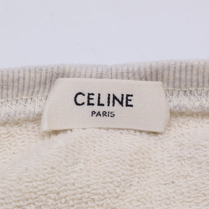 CELINE セリーヌ 【美品/国内正規】2Y31F765N エディ期 ロゴプリント ルーズ スウェットシャツ/ トップス S