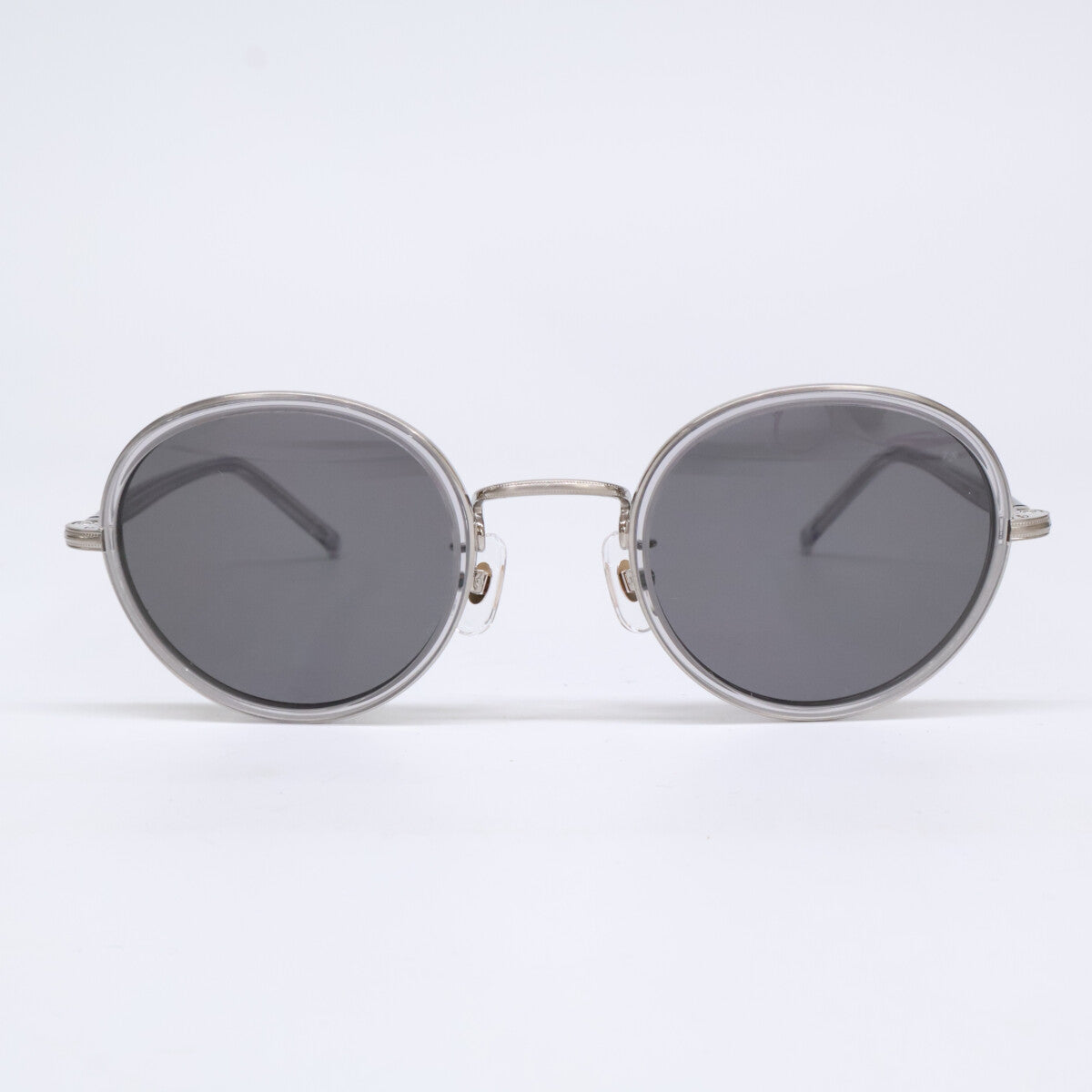 ayame アヤメ 【美品】FOCUS LGY フォーカス テクニカルボストン サングラス 46□23