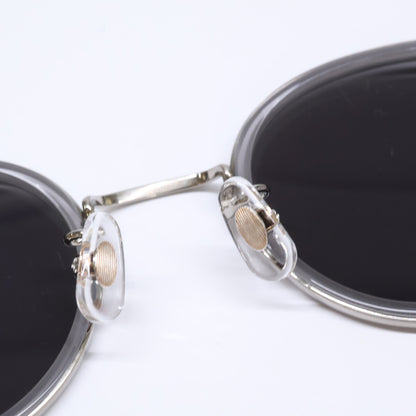 ayame アヤメ 【美品】FOCUS LGY フォーカス テクニカルボストン サングラス 46□23