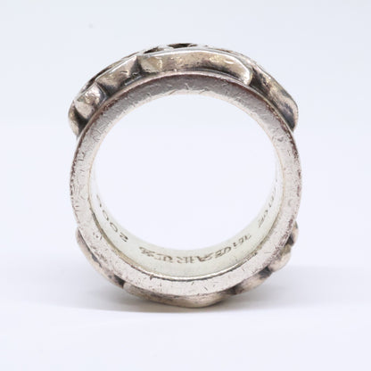 Chrome Hearts クロムハーツ 2000 925 ダブルナロー ヴァインバンド リング 指輪