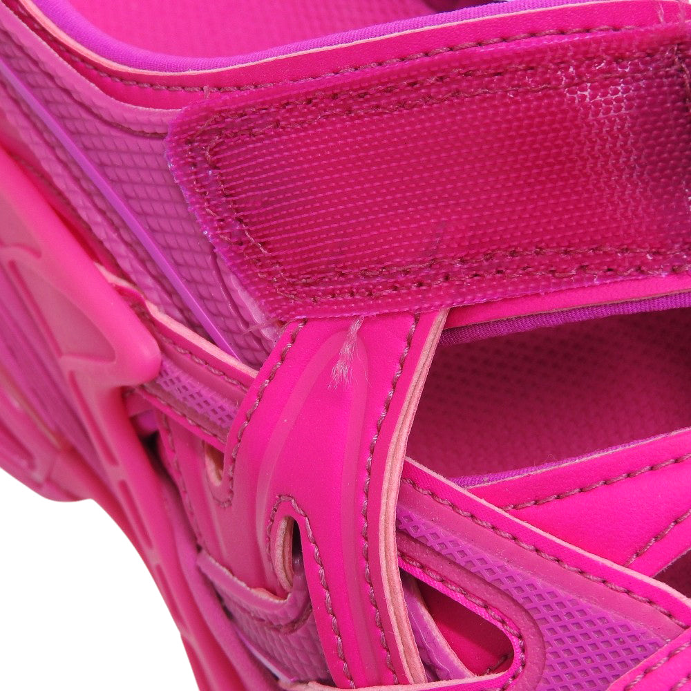 BALENCIAGA バレンシアガ 美品 Track Sandal トラックサンダル レディース ピンク 36 617543 パンプス 36