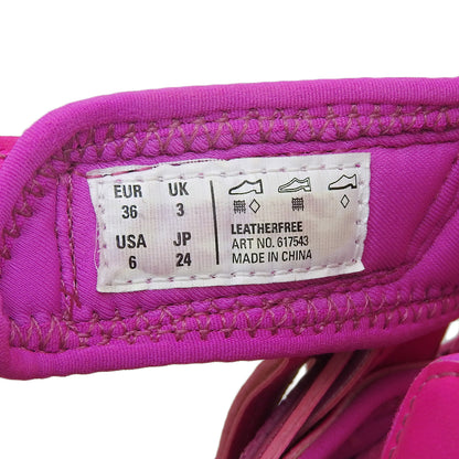 BALENCIAGA バレンシアガ 美品 Track Sandal トラックサンダル レディース ピンク 36 617543 パンプス 36