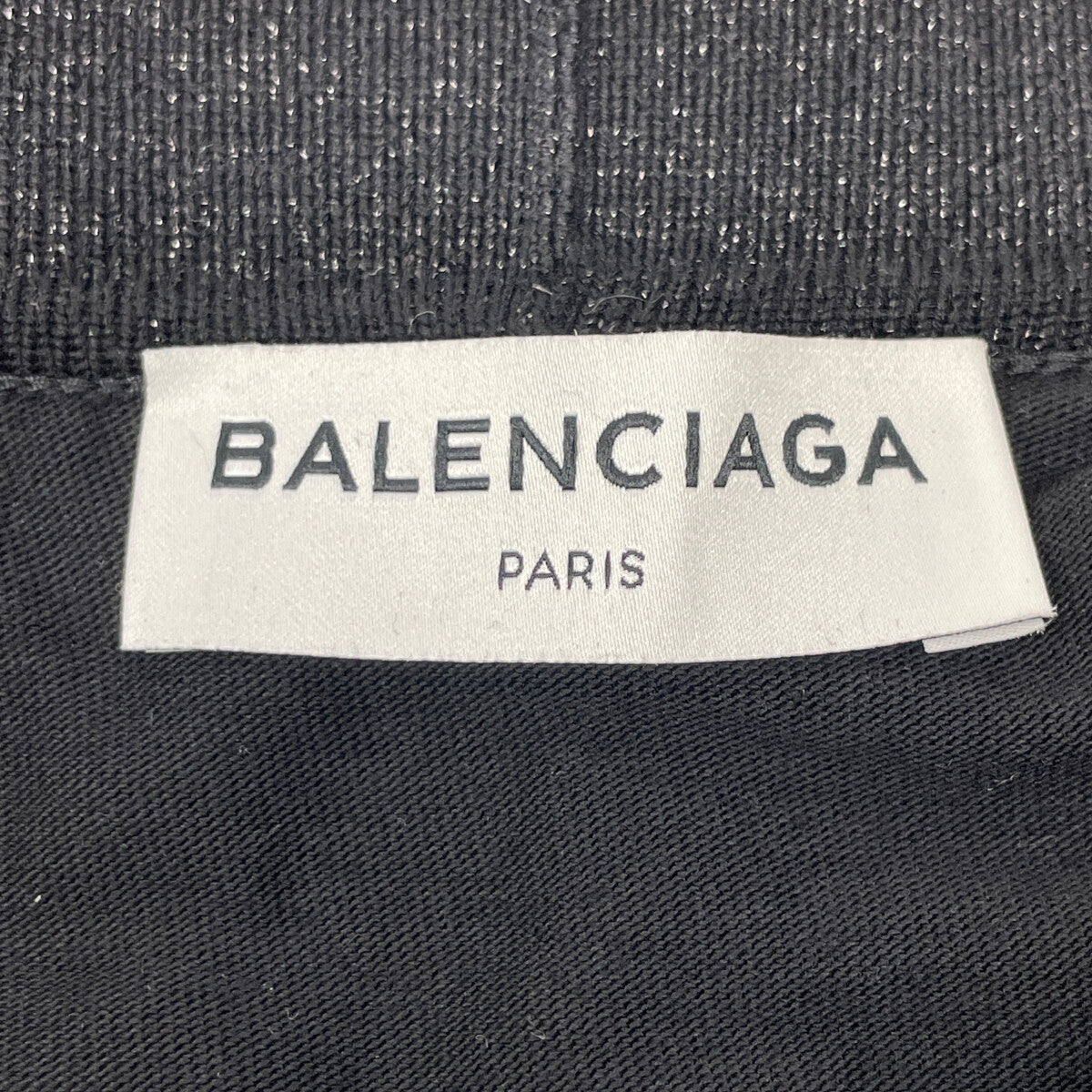 BALENCIAGA バレンシアガ 502584 T6135 18SS ﾚｯﾄﾞ×ﾌﾞﾗｯｸ ｼｰｽﾙｰﾚｲﾔｰﾄﾞﾌﾟﾘｰﾂｽｶｰﾄ スカート 34
