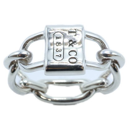 TIFFANY&Co. ティファニー 新品同様 925 1837スモール ダブルロック リング 指輪