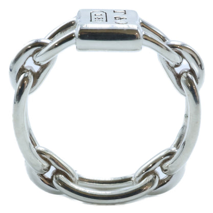 TIFFANY&Co. ティファニー 新品同様 925 1837スモール ダブルロック リング 指輪