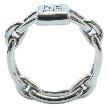 TIFFANY&Co. ティファニー 新品同様 925 1837スモール ダブルロック リング 指輪