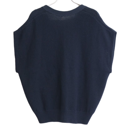 BALLSEY ボールジー ﾈｲﾋﾞｰ ｺｯﾄﾝ混 ﾘﾘﾔｰﾝ Vﾈｯｸﾍﾞｽﾄ ベスト S