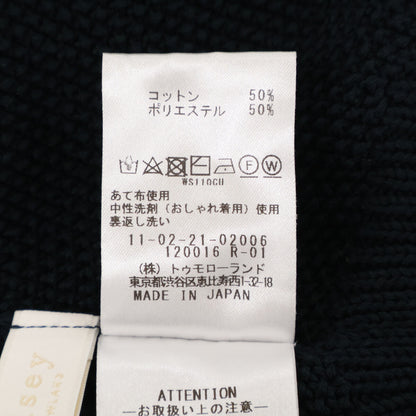 BALLSEY ボールジー ﾈｲﾋﾞｰ ｺｯﾄﾝ混 ﾘﾘﾔｰﾝ Vﾈｯｸﾍﾞｽﾄ ベスト S