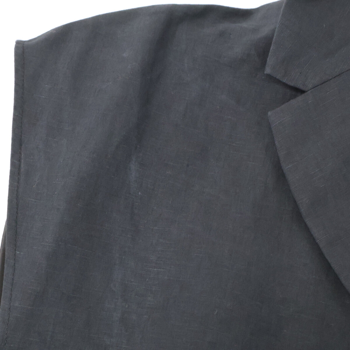 BALLSEY ボールジー 24年製 ﾌﾞﾗｯｸ ﾘﾈﾝ混 ﾑｰﾌﾞ ﾃｰﾗｰｶﾗｰｵｰﾙｲﾝﾜﾝ オールインワン 36