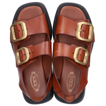 TOD'S トッズ XXW11K0FH50NHVS010 ダブルバックル サンダル 35 1/2