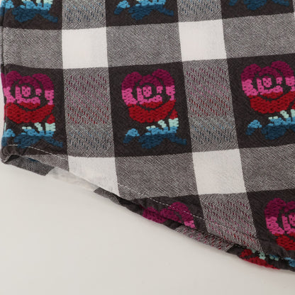 Supreme シュプリーム 19SS ｸﾞﾚｰ ｺｯﾄﾝ Rose Buffalo Plaid Shirt トップス S