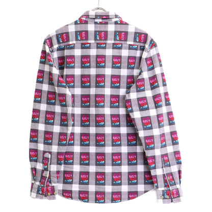 Supreme シュプリーム 19SS ｸﾞﾚｰ ｺｯﾄﾝ Rose Buffalo Plaid Shirt トップス S