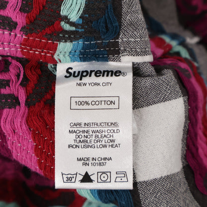 Supreme シュプリーム 19SS ｸﾞﾚｰ ｺｯﾄﾝ Rose Buffalo Plaid Shirt トップス S