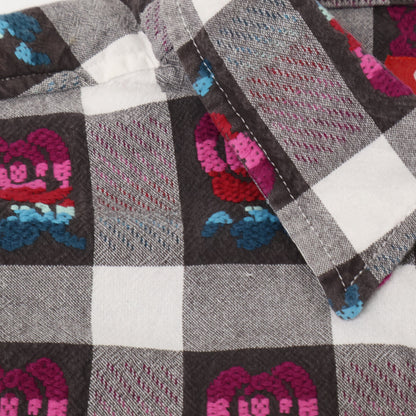 Supreme シュプリーム 19SS ｸﾞﾚｰ ｺｯﾄﾝ Rose Buffalo Plaid Shirt トップス S