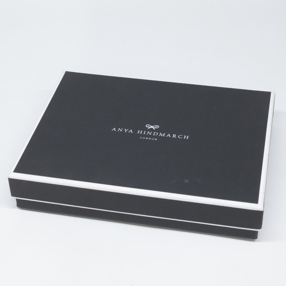 Anya Hindmarch アニヤ ハインドマーチ 【美品】ZIP TOP POUCH SMILEY パンチングスマイル ジップトップ ポーチ