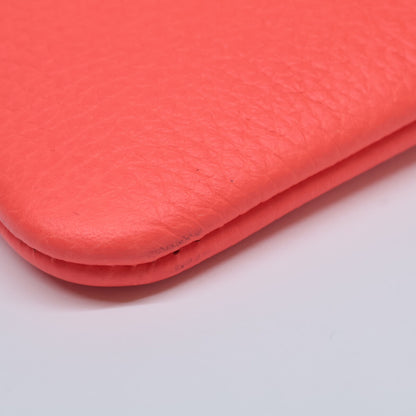 Anya Hindmarch アニヤ ハインドマーチ 【美品】ZIP TOP POUCH SMILEY パンチングスマイル ジップトップ ポーチ