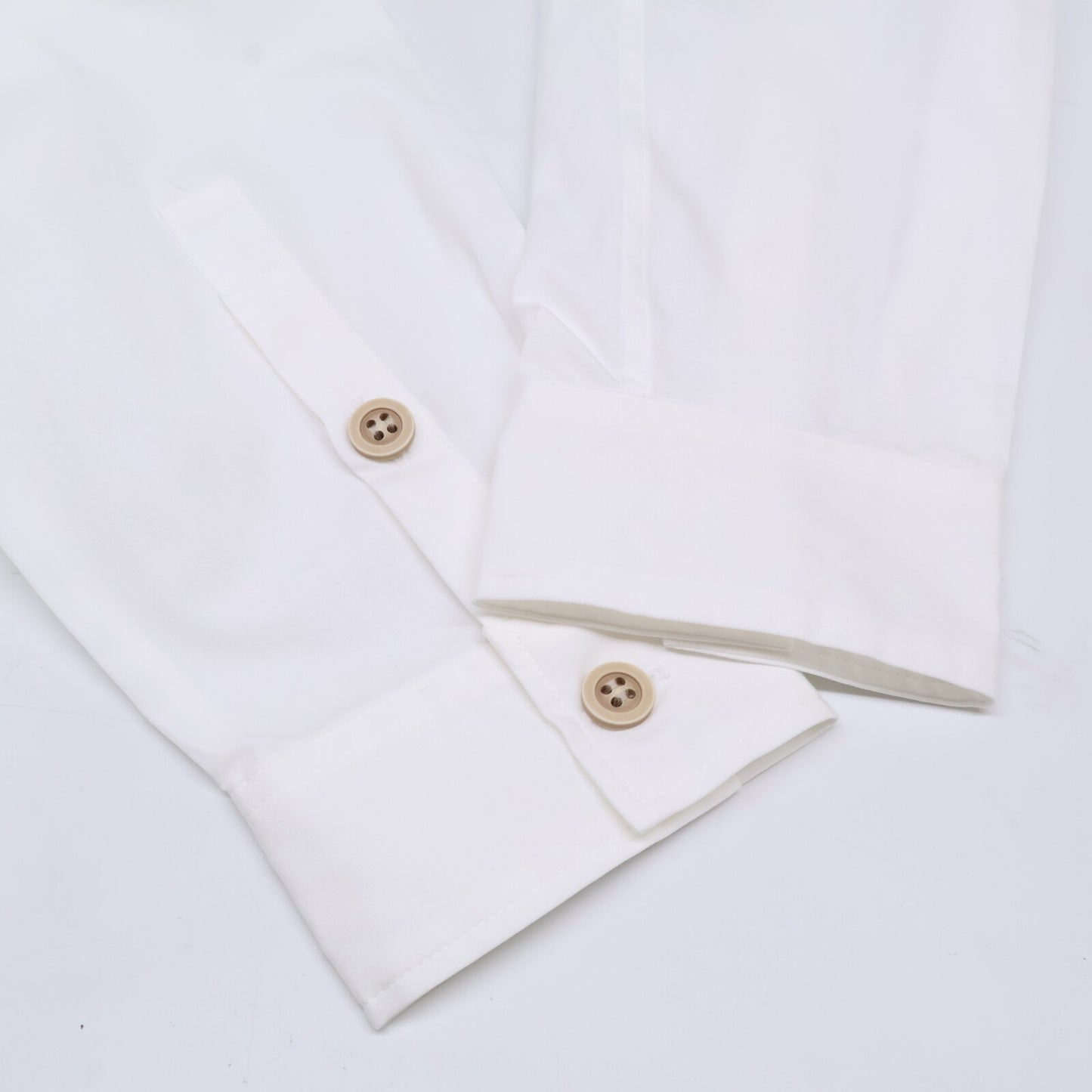 Yohji Yamamoto POUR HOMME ヨウジヤマモトプールオム 【新品同様】HD-B42-829 コットン ヘンリーカラー デコンストラクト パッチデザイン ロングスリーブシャツ/ トップス 2