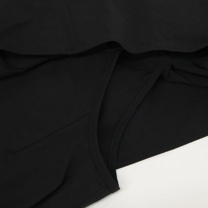 ADORE アドーア 531-2140312 ﾌﾞﾗｯｸ ｺｯﾄﾝﾅｲﾛﾝｷﾞｬｻﾞｰｹｰﾌﾟｼｬﾂﾄﾞﾚｽ ワンピース 38