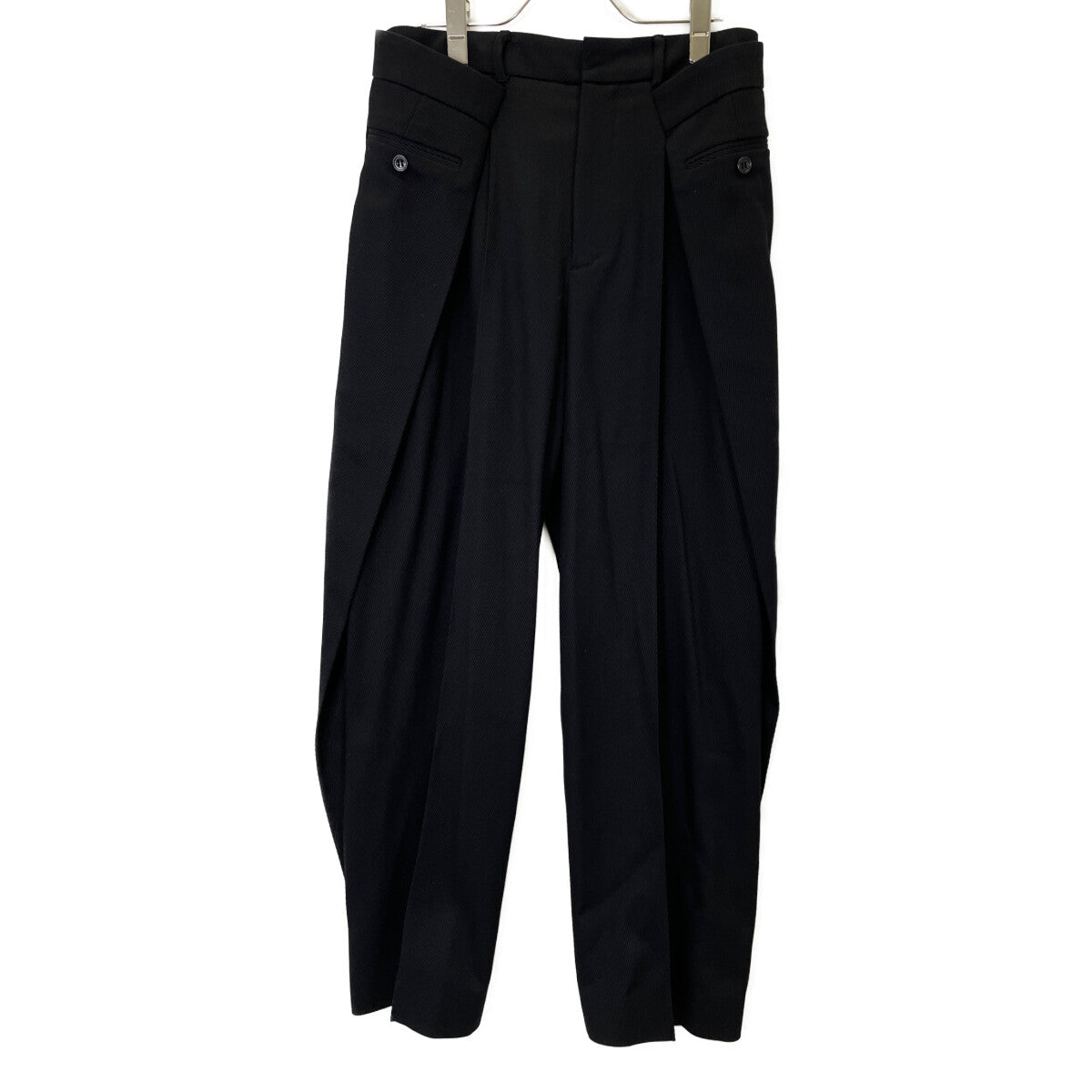 ADORE アドーア 531-9230916 ﾌﾞﾗｯｸ ｶﾙｾﾞｽﾄﾚｯﾁﾊﾟﾝﾂ ボトムス 38