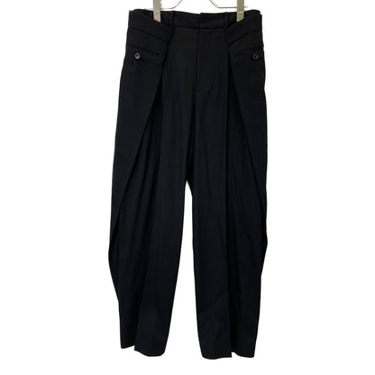 ADORE アドーア 531-9230916 ﾌﾞﾗｯｸ ｶﾙｾﾞｽﾄﾚｯﾁﾊﾟﾝﾂ ボトムス 38