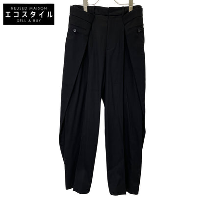 ADORE アドーア 531-9230916 ﾌﾞﾗｯｸ ｶﾙｾﾞｽﾄﾚｯﾁﾊﾟﾝﾂ ボトムス 38