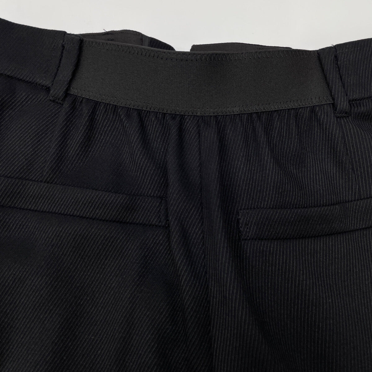 ADORE アドーア 531-9230916 ﾌﾞﾗｯｸ ｶﾙｾﾞｽﾄﾚｯﾁﾊﾟﾝﾂ ボトムス 38