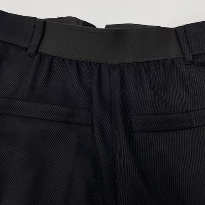 ADORE アドーア 531-9230916 ﾌﾞﾗｯｸ ｶﾙｾﾞｽﾄﾚｯﾁﾊﾟﾝﾂ ボトムス 38