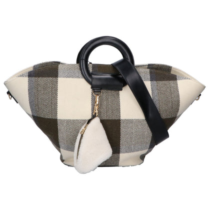 ADORE アドーア 【美品】5319280900 トスカニアチェック トートバッグ