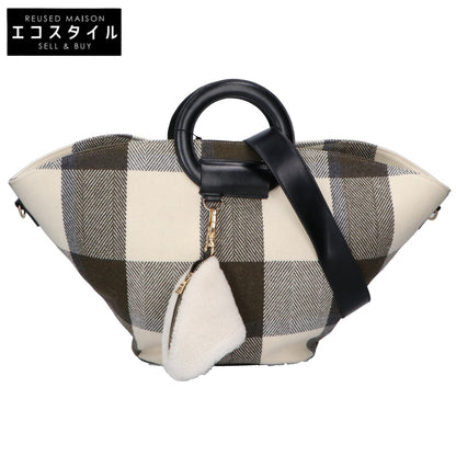 ADORE アドーア 【美品】5319280900 トスカニアチェック トートバッグ