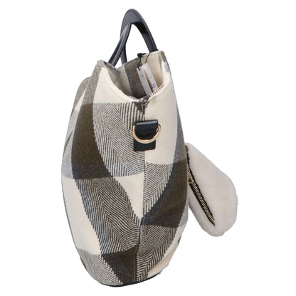 ADORE アドーア 【美品】5319280900 トスカニアチェック トートバッグ