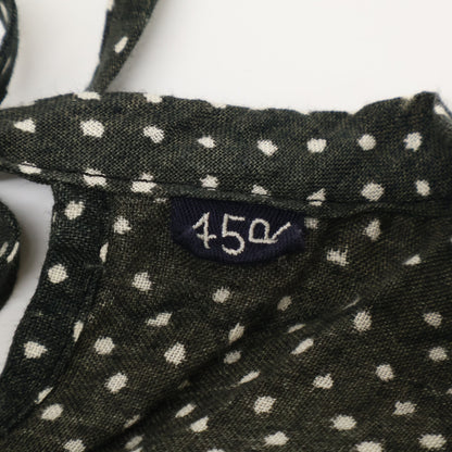 45R フォーティファイブ アール 【新品同様/24SS】70650392 リネンドットプリントのドレス/ ワンピース 00