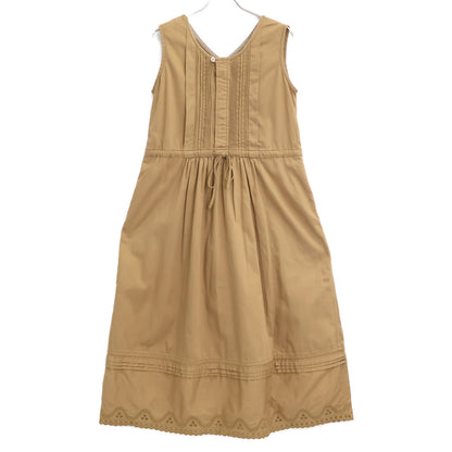 45R フォーティファイブ アール 70450411 24SS ﾌﾞﾗｳﾝ ﾓﾝﾌﾟﾁﾁﾉのﾍﾟﾁﾄﾞﾚｽ ワンピース O2