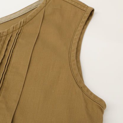 45R フォーティファイブ アール 70450411 24SS ﾌﾞﾗｳﾝ ﾓﾝﾌﾟﾁﾁﾉのﾍﾟﾁﾄﾞﾚｽ ワンピース O2