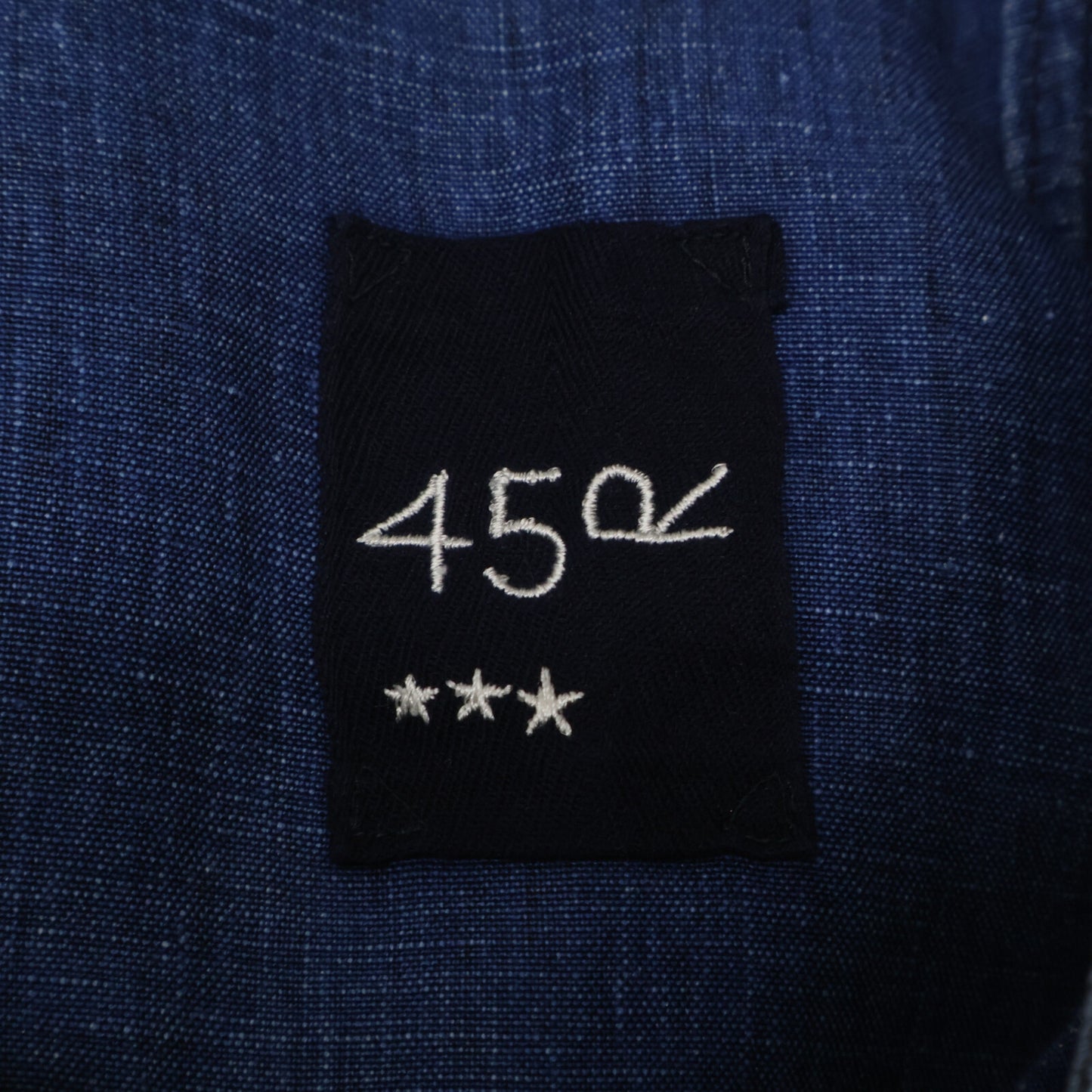 45R フォーティファイブ アール 70440031 ﾌﾞﾙｰ ﾘﾈﾝのｾｰﾗｰｽｶｰﾄ(ｲﾝﾃﾞｨｺﾞ) スカート O3