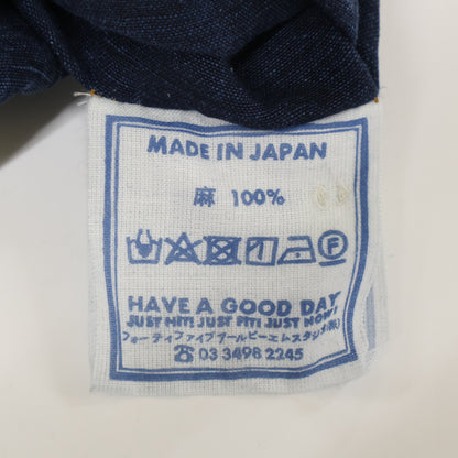 45R フォーティファイブ アール 70440031 ﾌﾞﾙｰ ﾘﾈﾝのｾｰﾗｰｽｶｰﾄ(ｲﾝﾃﾞｨｺﾞ) スカート O3