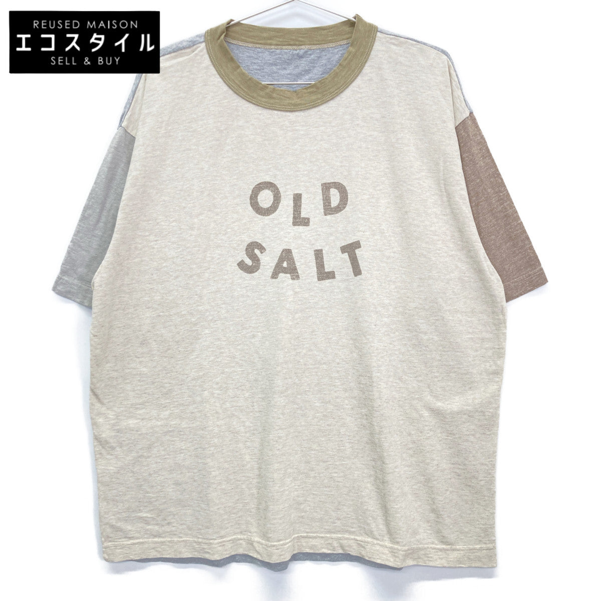 45R フォーティファイブ アール 60370441 ﾏﾙﾁｶﾗｰ 葉山ものがたり ｸﾚｲｼﾞｰﾌﾟﾘﾝﾄの908ｵｰｼｬﾝTｼｬﾂ トップス 3