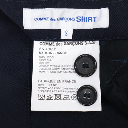 COMME des GARCONS SHIRT コムデギャルソンシャツ 24AW　FN-P002 Pantalon en Laine ウール パンタロン センタープレスパンツ/ ボトムス S
