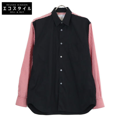 COMME des GARCONS SHIRT コムデギャルソンシャツ 【22SS】FI-B025 アーム/ヨーク切替 長袖シャツ/ トップス XS