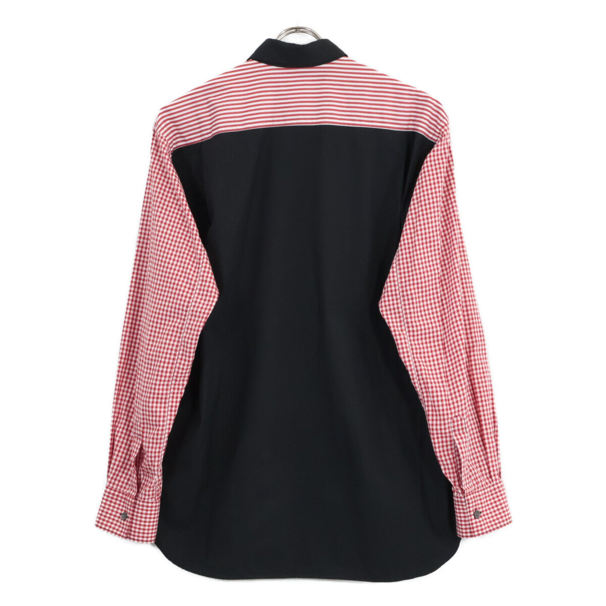 COMME des GARCONS SHIRT コムデギャルソンシャツ 【22SS】FI-B025 アーム/ヨーク切替 長袖シャツ/ トップス XS