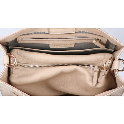 Cole Haan コールハーン 【美品】レザー パイソン型押し 2WAYショルダー トートバッグ